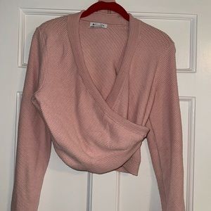 ATHLETA WRAP SWEATER